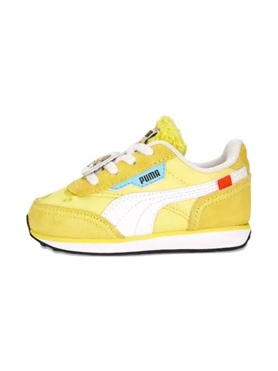 Puma X Spongebob Future Rider Sneakers In Yellow