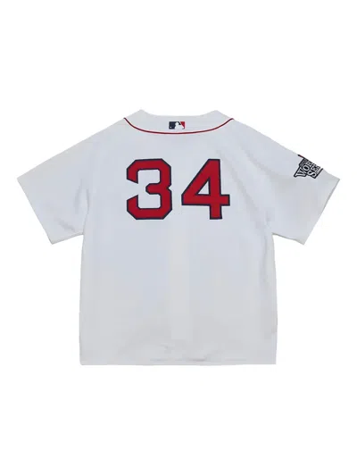 Mitchell & Ness Mlb Red Sox 2013 David Ortiz Shirt In White