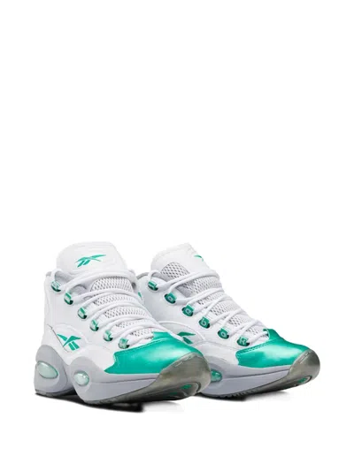 Reebok Question Mid Sneakers In White