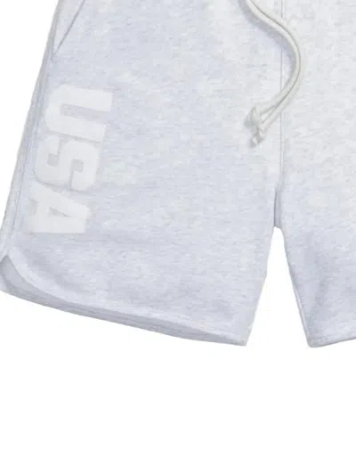 Kith 5 Rings Running Shorts In White