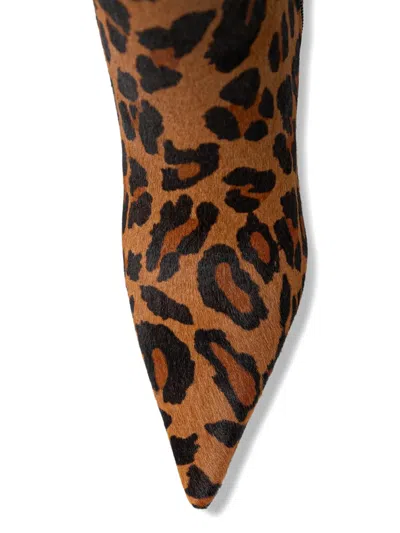 Guess Usa Gressa Animal Print Boots In Multi