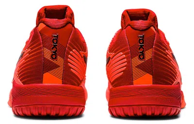 Asics (wmns)  Solution Speed Ff Tokyo Red Sneakers In Multi