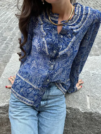 Love The Label Desiree Blouse In Pink