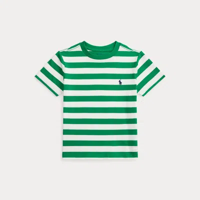 Polo Ralph Lauren Boys 8-20 Striped Cotton Jersey Tee In Multi