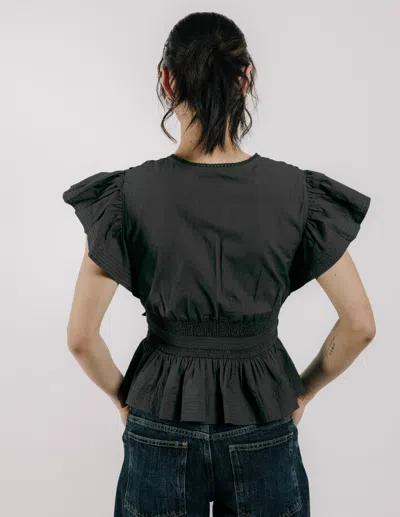 Love The Label Madelyn Top In Black