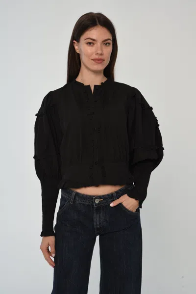 Love The Label Marius Top In Black