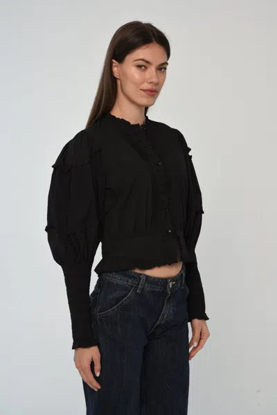 Love The Label Marius Top In Black