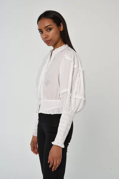 Love The Label Marius Top In White