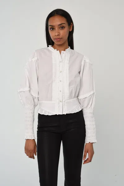 Love The Label Marius Top In White