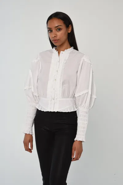 Love The Label Marius Top In White