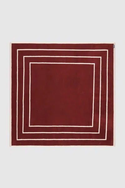 St Agni Pool Towel In Red