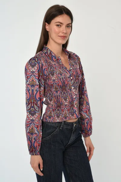 Love The Label Sohan Long Sleeve Top In Multi