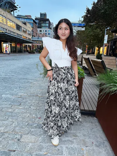 Love The Label Wanda Skirt In Multi