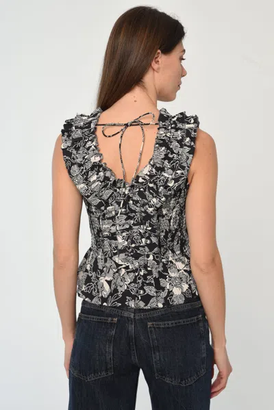 Love The Label Zephyr Top In Black
