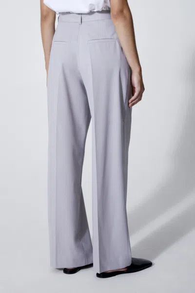 House Of Dagmar Valentina Trousers In Gray