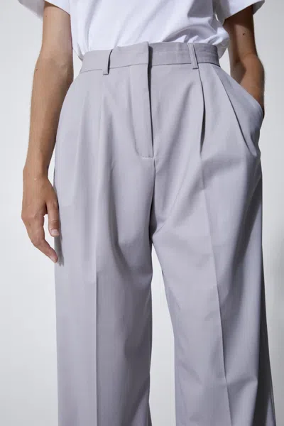 House Of Dagmar Valentina Trousers In Gray