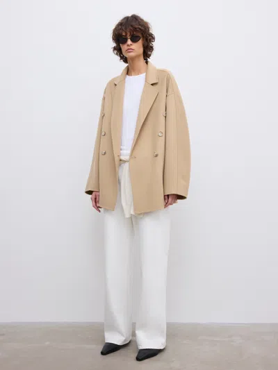 House Of Dagmar Db Doublé Jacket In Neutral