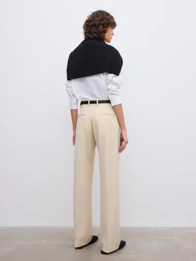 House Of Dagmar Classic Suit Trouser In Brown