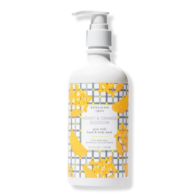 Beekman 1802 Honey & Orange Blossom Hand & Body Wash In Transparent
