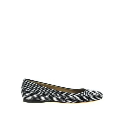 Loewe Toy Strass Goat Skin Ballerinas In Multi