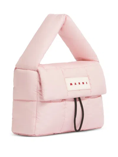 Marni パフキルティング ハンドバッグ