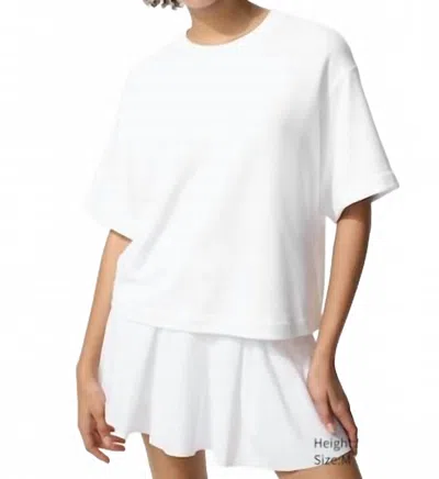 T.w.i.n. That’s What I Need Mod Short Sleeve T-shirt In White In White