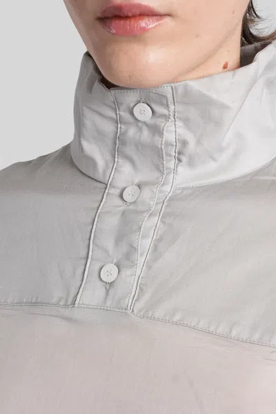 The Latest Ciara Shirt In Grey Cotton In Neutral