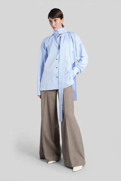 The Latest C-alma Pants In Taupe Wool In Brown