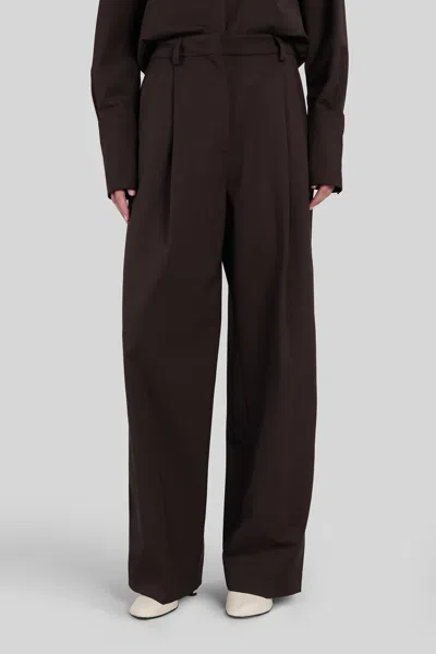 The Latest C Axel 3104 Pants In Brown Polyester In Brown