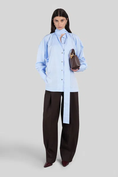 The Latest Cara 3116 Pants In Brown Polyester In Brown