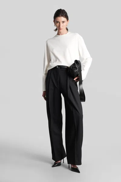 The Latest Cara 3116 Pants In Black Polyester In Black