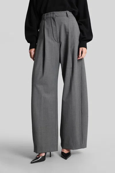 The Latest C Billie 3111 Pants In Grey Polyester In Gray
