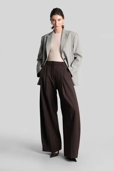 The Latest C Billie 3111 Pants In Brown Polyester In Brown