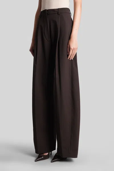 The Latest C Billie 3111 Pants In Brown Polyester In Brown