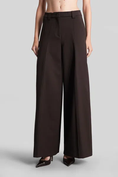 The Latest C Alma 3101 Pants In Brown Polyester In Brown