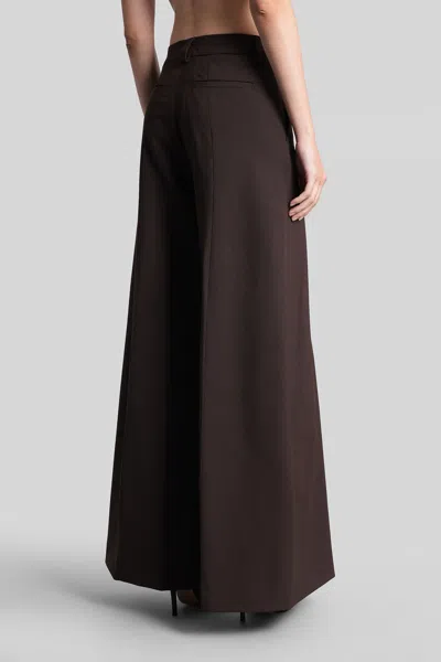 The Latest C Alma 3101 Pants In Brown Polyester In Brown