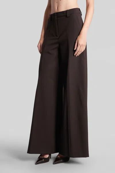 The Latest C Alma 3101 Pants In Brown Polyester In Brown