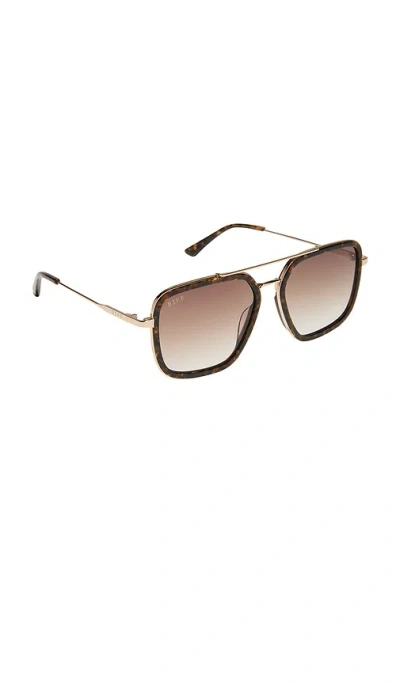 Diff Eyewear Jordan Sunglasses In Brown