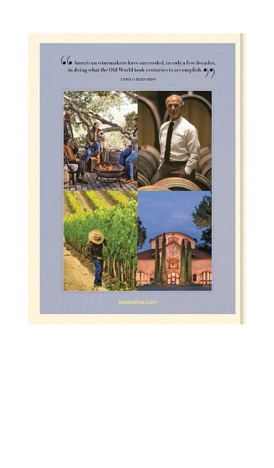 Assouline Wine & Travel Usa In Transparent