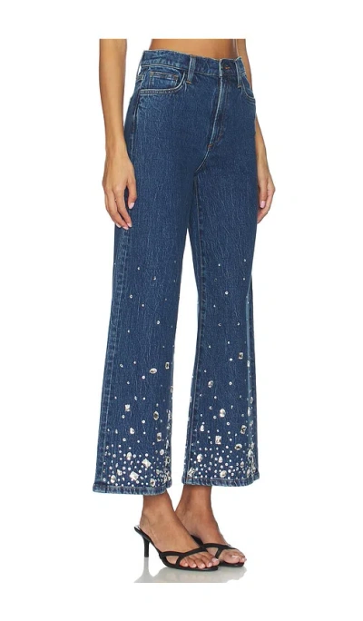 Joe's Jeans The Mia Ankle Stone Embellished Jeans In Blue