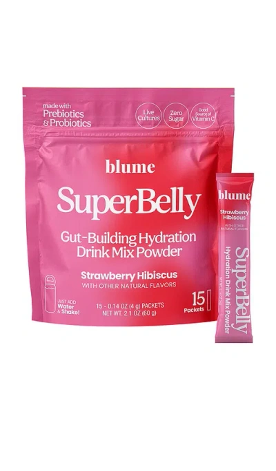 Blume Superbelly Strawberry Hibiscus In Pink