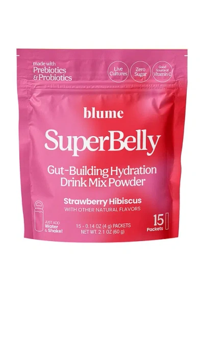 Blume Superbelly Strawberry Hibiscus In Pink