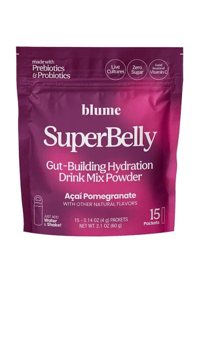 Blume Superbelly Acai Pomegranate In Purple