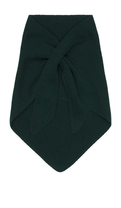 Eaves Sheryl Knit Kerchief In Green