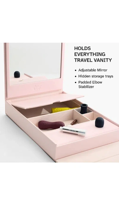 Tilt Beauty The Steddie Tilt-up Vanity + Case In Pink