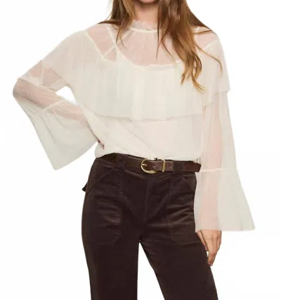 Sanctuary Ethereal Blouse In Chalk In White