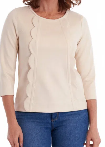 Ck Bradley Helena Top In Praline In Neutral