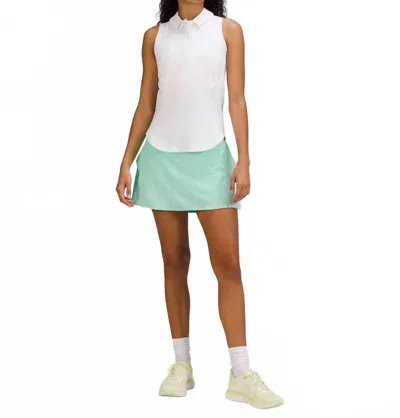 Lululemon Quick-dry Sleeveless Polo In White In White