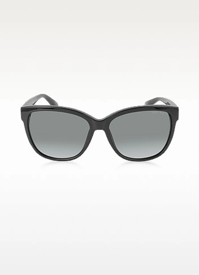 Jimmy Choo Chanty/s 29ahd Black Acetate Women's Sunglasses