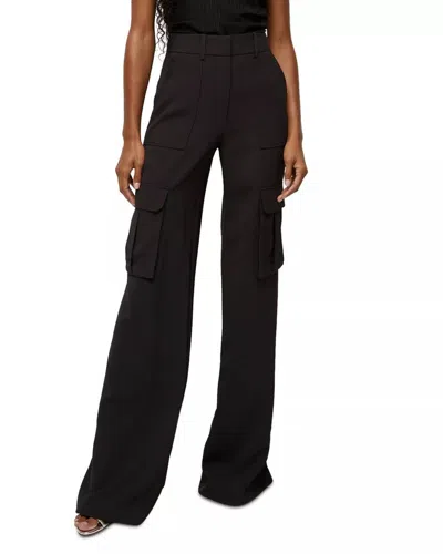 Veronica Beard Pre-loved Saul Cargo Pant In Black In Black